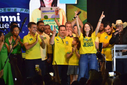 Em convenção, PL cumpre ordem de Bolsonaro e Gianni será vice de Marçal