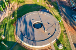 Cobertura total de esgotamento sanitário já alcança 16 municípios