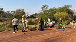 Batida entre carreta e picape mata motorista na BR-267