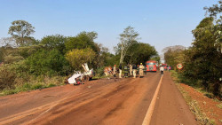 Identificado motorista que morreu em colisão com carreta na BR-267