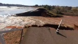BR-163 está totalmente interditada no km 500, entre Jaraguari e Campo Grande