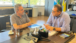 Prefeito discute investimentos para Dourados com líder da bancada federal