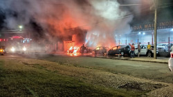 Loja de veículos é alvo de incêndio criminoso em Dourados