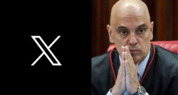 Moraes determina suspensão da rede social X no Brasil