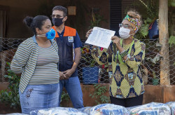 Estado entrega alimentos a comunidades quilombolas