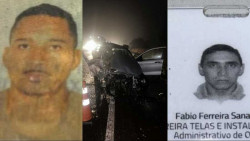 Identificados mortos em acidente entre Argo e Hilux em rodovia federal