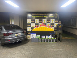 Freteiro é detido com carga de produtos eletrônicos avaliada em R$ 175 mil