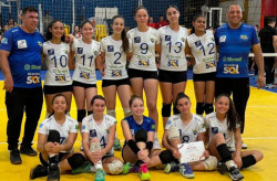Campo Grande é bronze no Brasileiro de Vôlei Sub-16 e avança à fase final