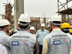 Dourados recebe equipe de banco francês para vistoria obras do Fonplata