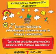 Encontro de Enfrentamento à Violência Sexual de Crianças e Adolescentes abre inscrição