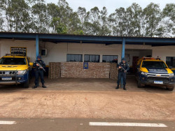 Motorista é preso com duas toneladas de drogas em caminhão boiadeiro