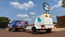 Equipe do Fonplanta faz análise da obra de pavimentação no Jequitibás