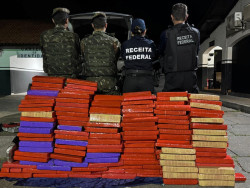 Exército e Receita Federal apreendem quase meia tonelada de maconha em MS