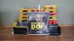 Homem é preso com R$ 495,3 mil em maconha na MS-162