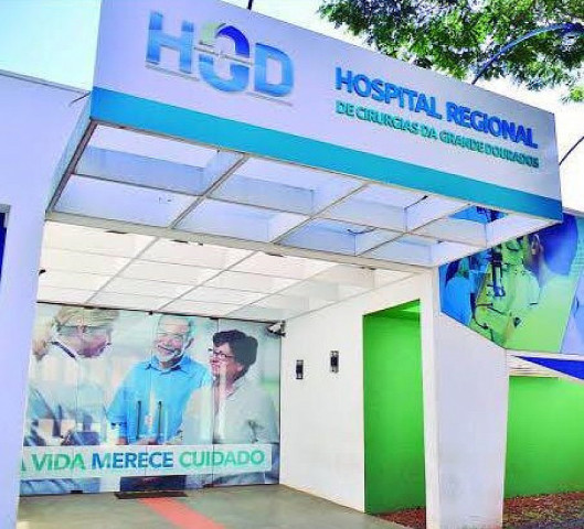 Hospital Regional em Dourados (Imagem: Reprodução)