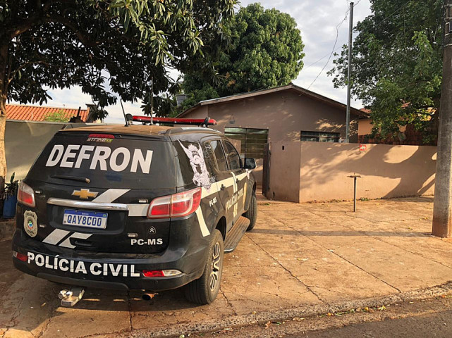 Casa da maconha no Jardim Itália em Dourados (Imagem: Defron)