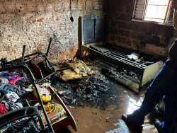 Homem é preso após atear fogo à casa de ex por não aceitar fim de relacionamento