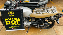 Homem é preso com haxixe marroquino escondido em moto que seguia para São Paulo