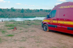 Bombeiros localizam corpo de menino de 9 anos afogado em rio