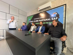 Primeira SAF de MS é lançada com incentivo de isenção de taxas para clubes pioneiros