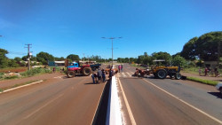 Sem acordo, rodovia Dourados-Itaporã continua bloqueada