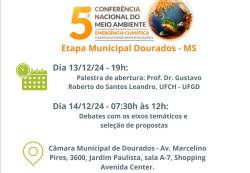 Conferência Municipal de Meio Ambiente foca emergência climática