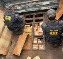 DOF apreende quase 130 quilos de pasta-base de cocaína em Dourados