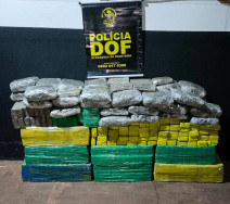 Dois homens são presos com 261,5 quilos de drogas