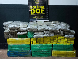 Dois homens são presos com 261,5 quilos de drogas