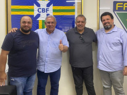 Federação e Acems se reúnem para discutir transmissões do Campeonato Sul-Mato-Grossense