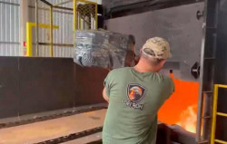 Defron faz incineração de entorpecentes no ano e totaliza 122t de drogas destruídas