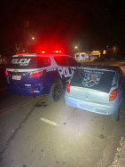 Força Tática recupera veículo furtado no Jardim Água Boa