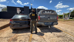 Veículo com registro criminal em São Paulo é recuperado pelo DOF em Amambai