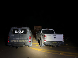 Caminhonete roubada em SP é recuperada em cidade de Mato Grosso do Sul