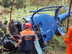 Piloto douradense que sobreviveu a queda de helicóptero em São Paulo recebe alta