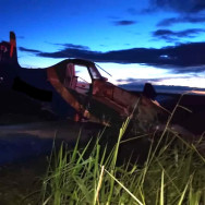 Avião agrícola com piloto de MS cai após colidir em fiação elétrica na Bahia