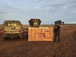 Homem é preso com R$ 76 mil em produtos contranbadeados na MS-164