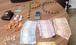 Policiais civis prendem casal por tráfico de drogas e fecham 'boca de fumo'