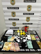 Polícia Civil desmantela associação criminosa e apreende 485 gramas de cocaína