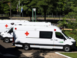 Saúde de MS recebe 114 novos veículos incluindo Vacimóvel