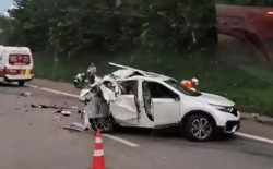 Moradores em Dourados morrem em acidente envolvendo caminhão em SP