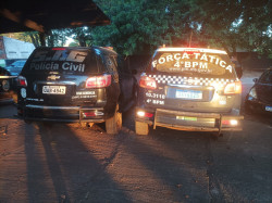 Foragido acusado de homicídio é preso na fronteira com o Paraguai