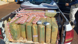 Rapaz é preso transportando drogas em veículo furtado ano passsado na fronteira