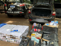 Mulher é presa com 9 mil cigarros eletrônicos contrabandeados