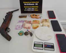 Polícia Civil fecha ‘boca de fumo’ e prende 2 pessoas em cidade de MS