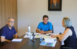 Prefeito recebe presidente da Câmara e defende harmonia por Dourados