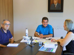 Prefeito recebe presidente da Câmara e defende harmonia por Dourados