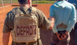 Foragido da Justiça do Pará é preso pela Defron em Dourados