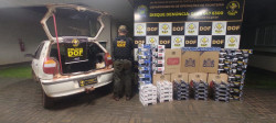 DOF apreende cigarros que seriam entregues em Vila Vargas