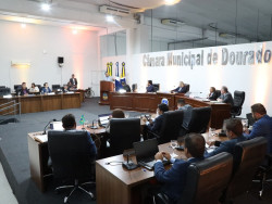 Vereadores de Dourados analisam 5 projetos na 3ª sessão ordinária do ano